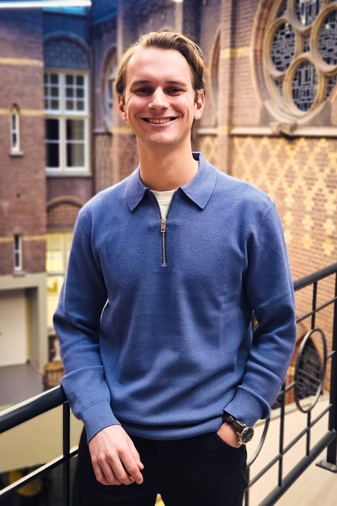 Foto van Youri van der Torren, innovatie consultant bij Hello New Day